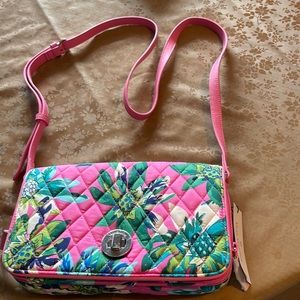 Tropical Paradise turn lock crossbody new with tags